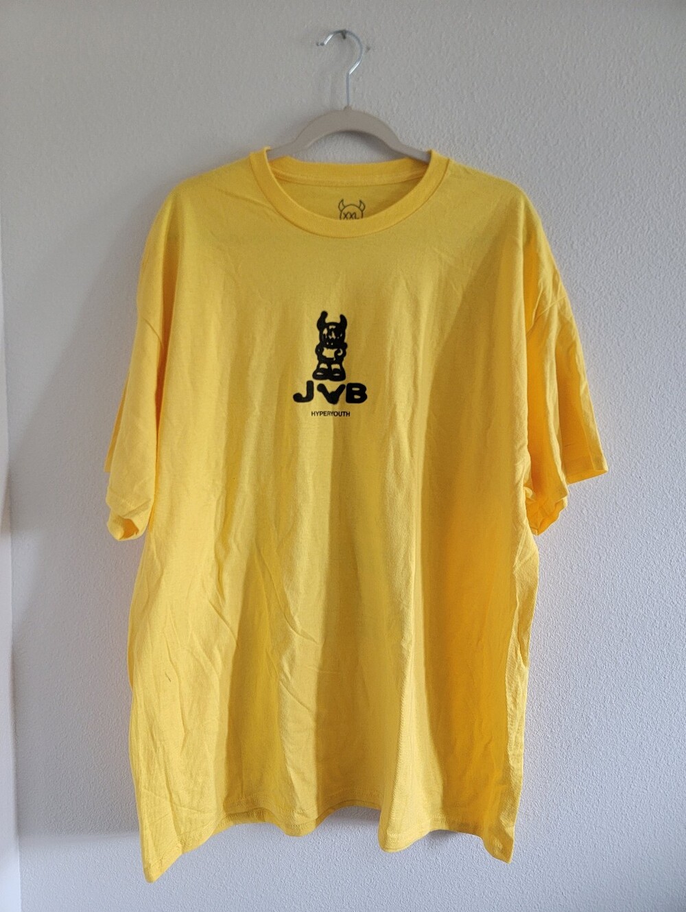 JVB Yellow Black Tour 2025 Short Sleeve Tee Size XXL